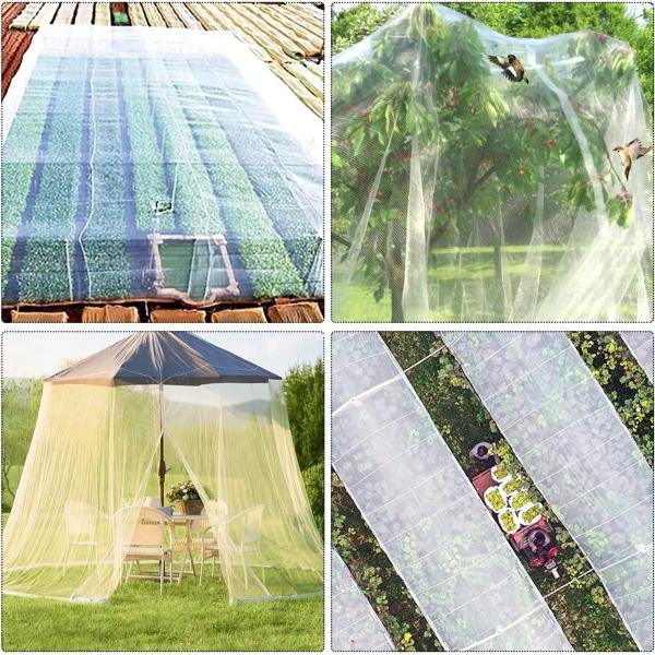 Effective TRAPS for Agricultural Greenhouse HDPE Anti Insect Net Aphid Proof Netting Insect Proof Netting Material