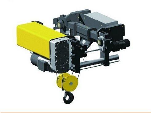 Double Brake European Electric Cable Hoist Metallurgical Single Girder Hoist 16 Ton