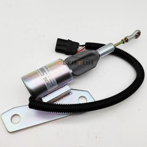 Efficiency Excavator 6BT Diesel Engine Parts Fuel Pump Cut Off Solenoid 3991625 3991624 3991168