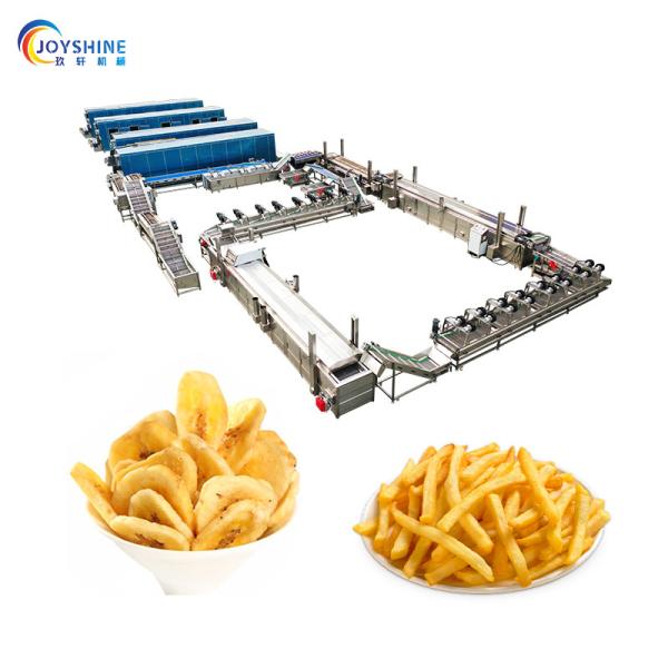 Machine de fabrication automatique de chips de pommes de terre fraîches pour les produits laitiers