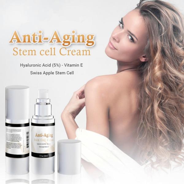 Anti - Wrinkle Anti Aging Face Cream / Night Cream / Day Cream Stem Cell Contain