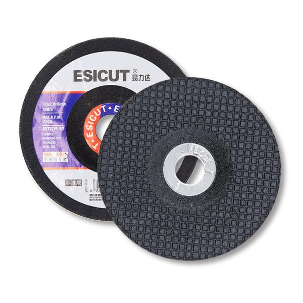 Rubber Aluminum Oxide Type 27 Grinding Wheel For Glass