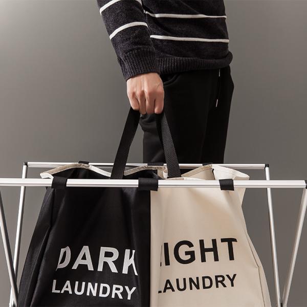 Foldable Waterproof X Shape Steel Laundry Basket