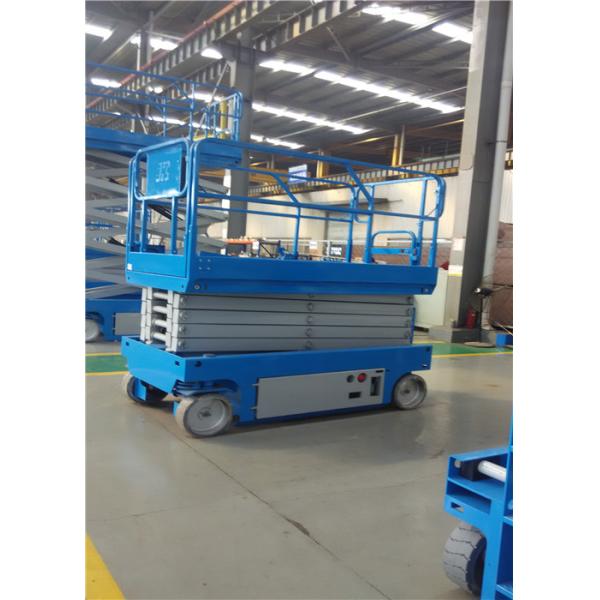 25% Max Gradeability Truck Mounted Electric Scissor Lift 4x12V 300Ah Battery