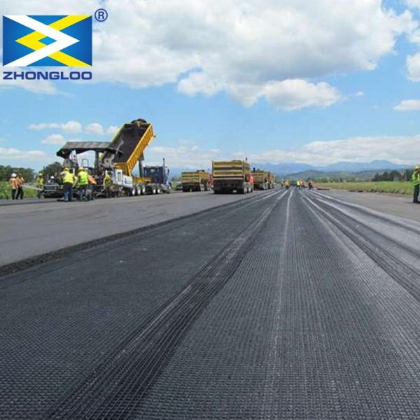 Pp Biaxial 3030kn Geotextile Geogrid For Roadbed Reinforcement