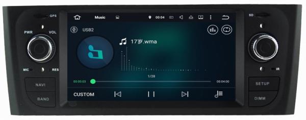 Ouchuangbo 6.1 inch car audio player multimedia android 7.1 for Fiat Punto with 1024*600 gps navi Bluetooth music SWC