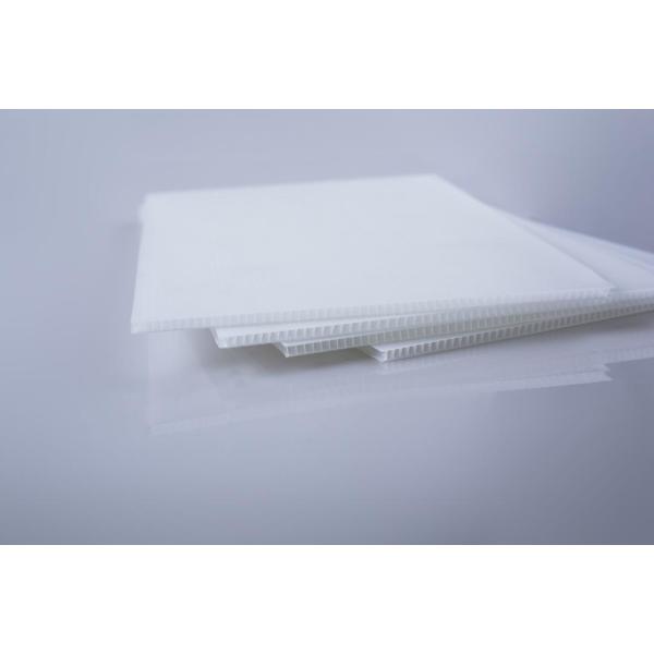 Белые пластиковые гофрированные пластиковые листы 4x8 Shakeproof PP Hollow гофрированный пластиковый доски