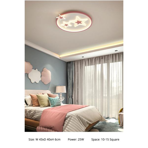 Modern Acrylic Round blue Ceiling Lights For Living Room Bedroom star Ceiling Lights(WH-MA-279)