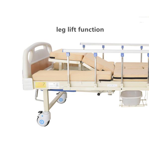 Nursing Adjustable Manual Hospital Bed Back Raising Hospital Style Beds