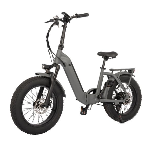 Shimano 7 Speed Electric Folding Bike with 30-50 Nm Torque and Integrated Battery