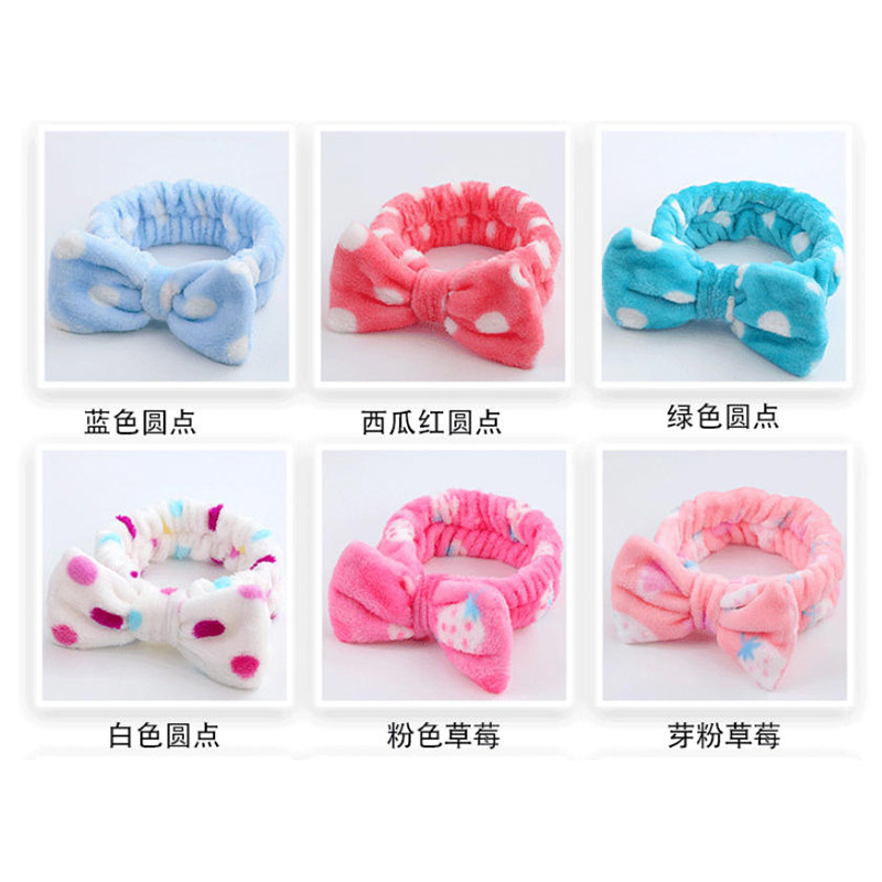 Eco Friendly Microfiber Hair Band / Women'S Spa Headband 5x19cm For Long Term Use