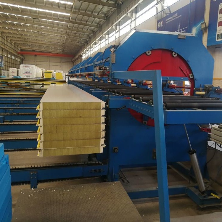 Полуфабрикат панель сэндвича Rockwool 100mm для здания крыши