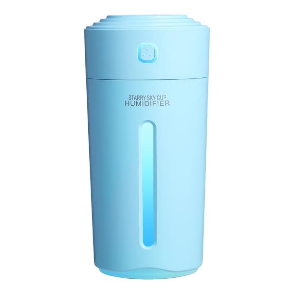 USB Powered Portable Mini Aroma Diffuser with Light and Low Noise Air Humidification