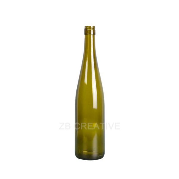 Slender Rhine Custom Wine Bottles Screw Cap Riesling 750ml 435g 5716S-5