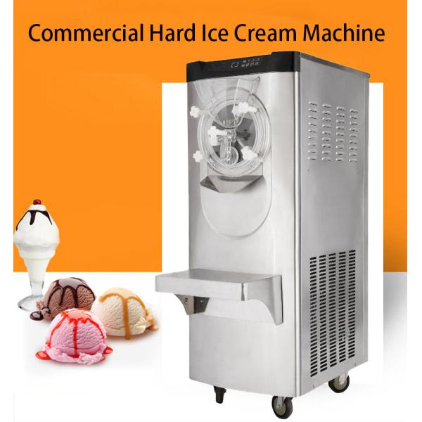 30-36L/H Желатомашина Железнодорожная машина из нержавеющей стали Железнодорожник Вертикальный партийный морозильник