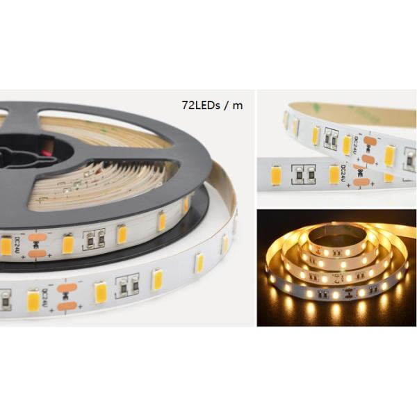 5630 LED Strip Lights DC12V 24V 60LEDs 72LEDs 120LED per meter IP65 IP67 IP68 waterproof