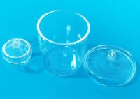 Épaisseur fiable de polissage du creuset 1-30mm en verre de quartz de bord de morcellement