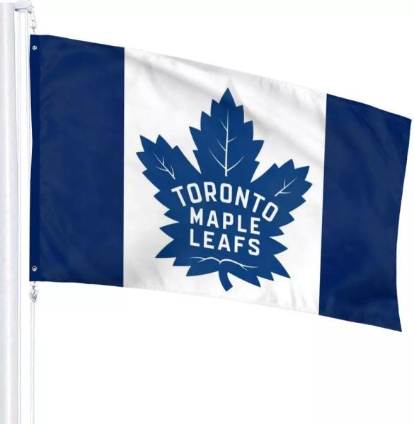 Pantone Color Toronto Maple Leaf Flag 3x5ft Silk / Digital / Sublimation Printing