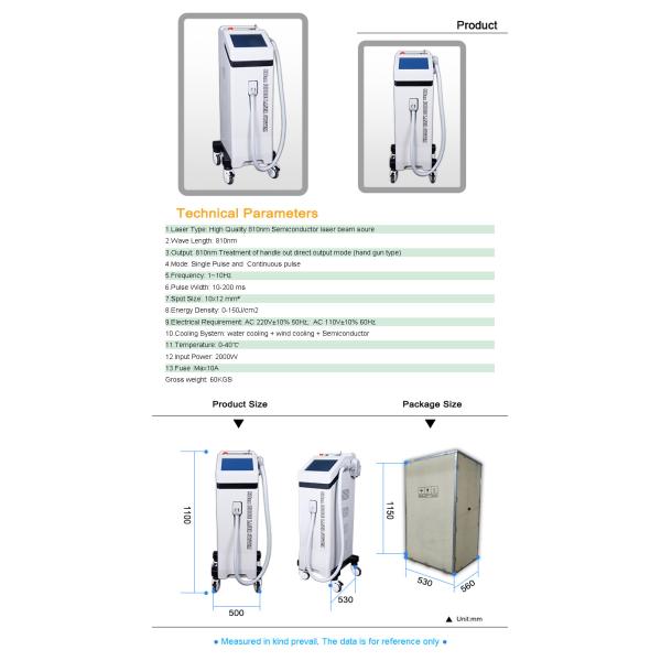 Технология диодного лазера Триволновая лазерная эпиляция безопасное эпиляция