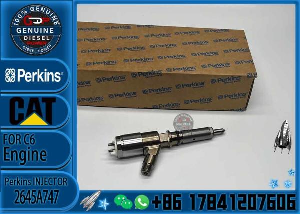 320D Diesel Common Rail Fuel Injectors 10R-7672 320-0680 For Caterpillar CAT C4.4 C6.6 Engine PERKINS 2645A747