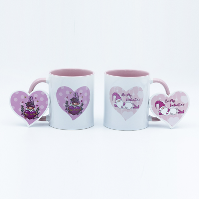 Ceramic Decal Fired Commemorative Valentine's Day Mug Factory 330 Ml For Gift Shoppers