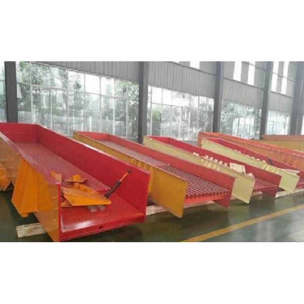Vibrating Feeder ZSW Series Ore Processing Equipment 900 - 1500t/H Capacity