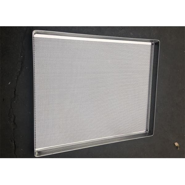 Bakery Perforated Stainless Steel Drying Tray For Fruit And Vegetable Dehydration