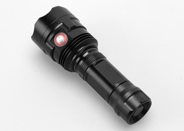 Black T6 Ultra Bright LED Flashlight Electric Torch Aluminium Alloy 6 Switch Mode