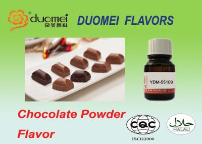ISO22000 Halal Synthetic Chocolate Flavour Powder For Instant Beverage