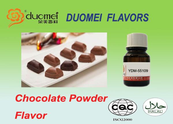 ISO22000 Halal Synthetic Chocolate Flavour Powder For Instant Beverage