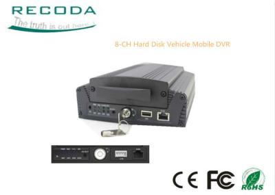 M718 8 Channel 3G Mobile DVR Linux OS 3G / 4G GPS WIFI Live View GPS Tracking Support