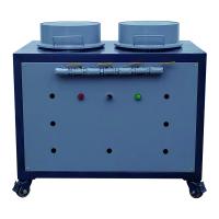 Armoire à vide à double tête avancée pour la production d'étiquettes en silicone