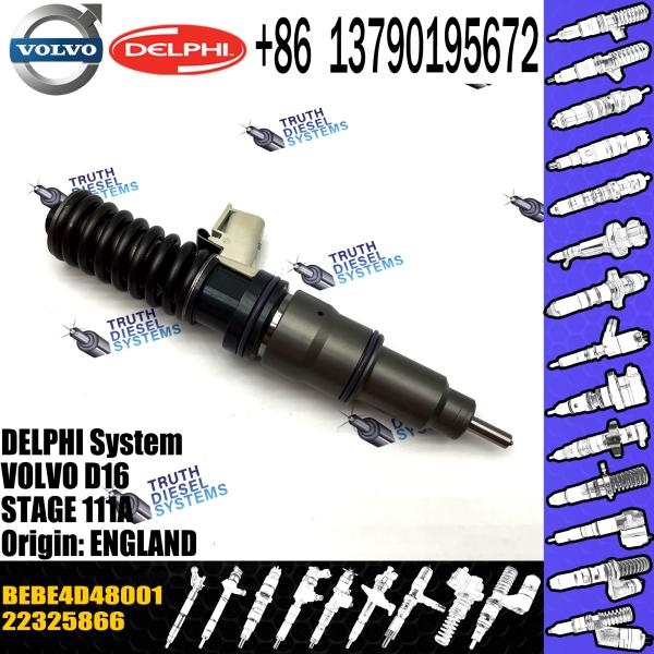 New Diesel Fuel Injector 22325866 BEBE4D48001 PENTA MD11 22325866 for VOL 22340648 3801144