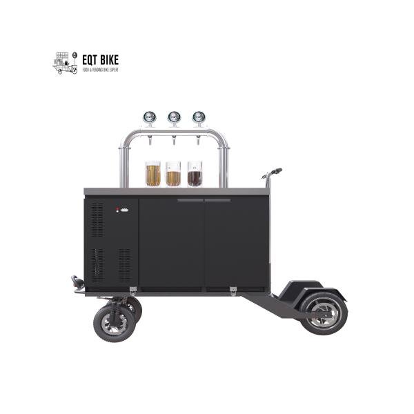 O ar refrigerou a carga elétrica do carro 300kg da bicicleta da cerveja do trotinette