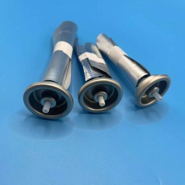 Серебряный аэрозольный пакет на клапане для чувствительных к температуре продуктов 0.2-0.4 МПа давление