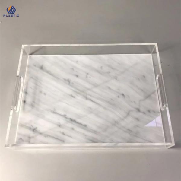 Tarjeta organizadora de acrílico transparente personalizada, tarjetas de acrílico de apilamiento de PMMA virgen