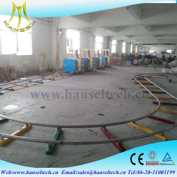 Hansel theme park equipment for sale electric amusement kids train electric train rides