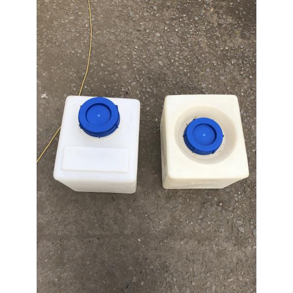 Custom Roto Molding Chemical Dosing Tank 10 Gallon Translucent Plastic Water Tanks