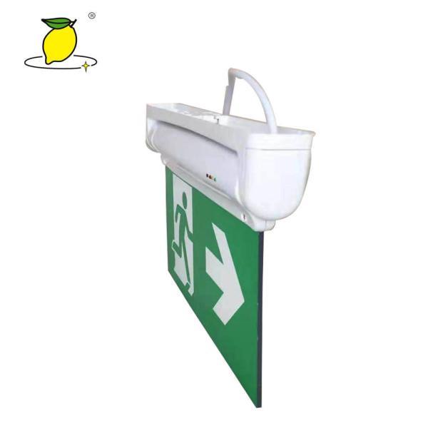 Os produtos NOVOS conduziram sinais da saída a emergência da iluminação que de emergência conduziu o sinal recarregável claro da saída