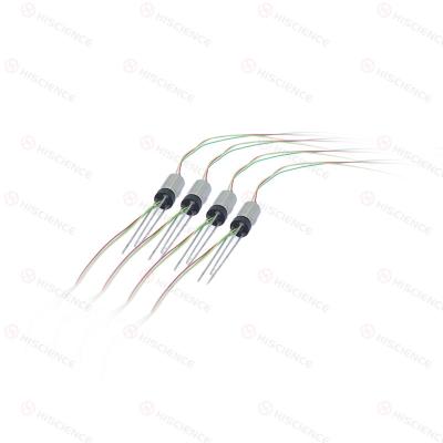 0-300RPM Miniature Slip Rings 4 Circuits 1A Easy Installation