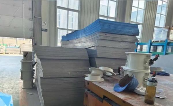 Panel de la torre de refrigeración de placa plana de FRP Resistencia al desgaste Dureza Rigididad