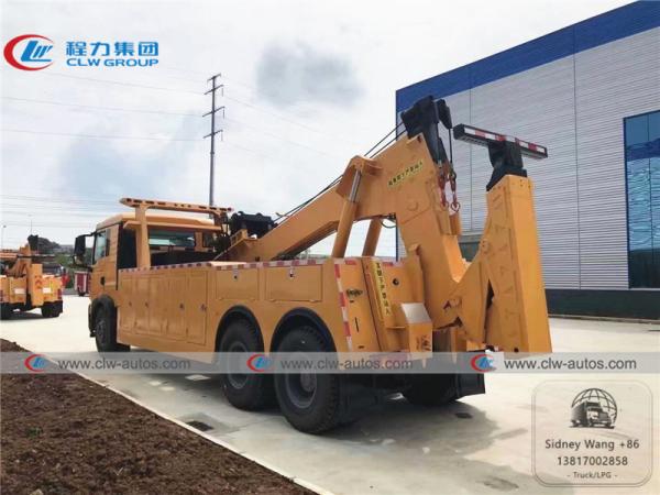 Caminhão de reboque do Wrecker de Sinotruk Howo 6x4 20T para o salvamento da emergência