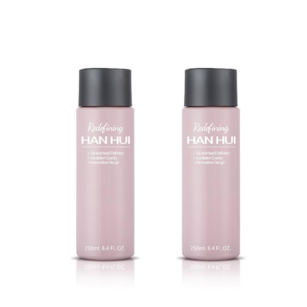 Eco Friendly PET PCR Plastic Cosmetic Bottles 250ML With 24/410 Neck Size