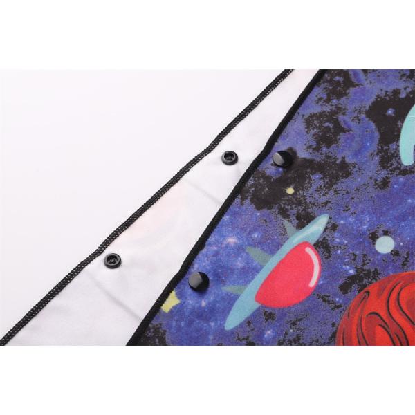 сплетенное 200gsm 10 полиамид 90 полиэстер портативной машинки одеяла 140x70cm пляжа