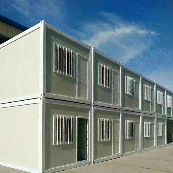 Maison préfabriquée évolutive intelligente PPR Plomberie et portes en aluminium résistantes