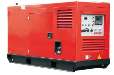 3 começo elétrico de solda diesel silencioso do painel de controle DC12V do LCD do gerador da fase 400A