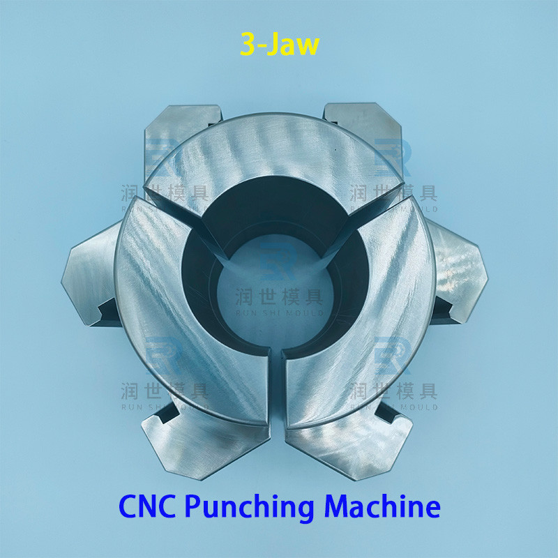 SKD11 DC53 CNC Punching Machine Parts Φ54mm 3 Jaw Chuck For CNC Flute Type Punching Machine