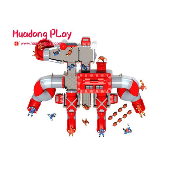 Customized Design Kids Outdoor Playground Equipment Slide For Preschool