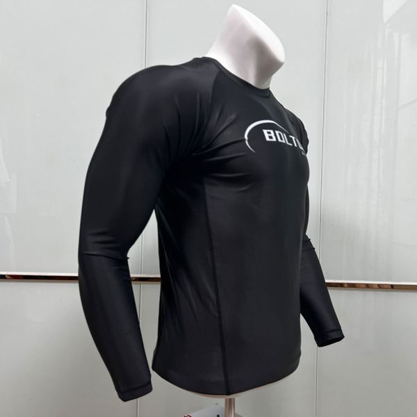 No Gi Rash Guard Suit with Full Sublimation Print and 240gsm for BJJ Training Wear