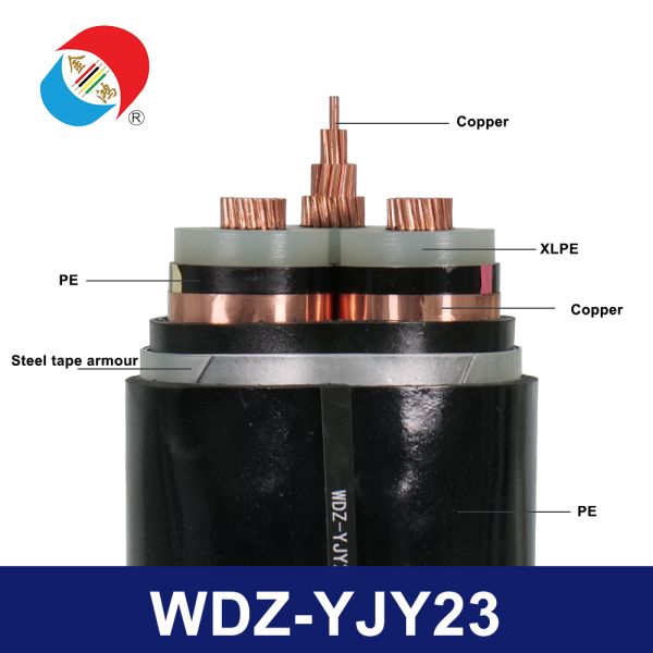 WDZ YJY23 Armored LSZH Armored Cable Industrial Underground Power Networks